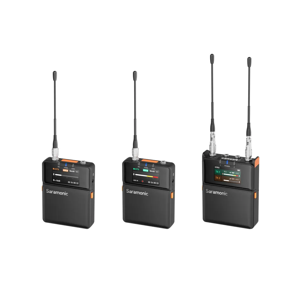 Sistema de Audio Inalámbrico UHF Digital de Doble Canal K9 para Cineastas 7