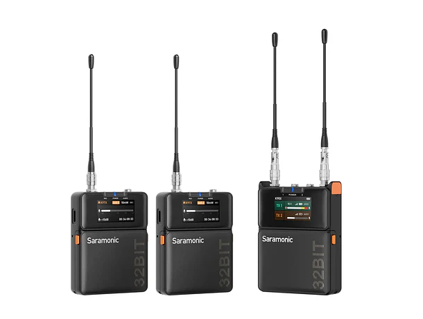 Sistema de Audio Inalámbrico UHF Digital de Doble Canal K9 para Cineastas
