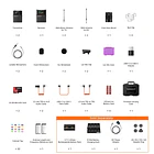 Sistema de Audio Inalámbrico UHF Digital de Doble Canal K9 para Cineastas 8