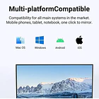 Receptor para Pantallas desde Teléfonos Lemorele P1000 2