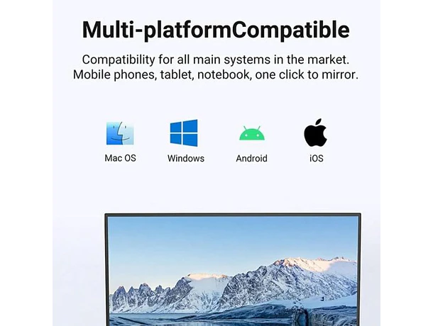 Receptor para Pantallas desde Teléfonos Lemorele P1000