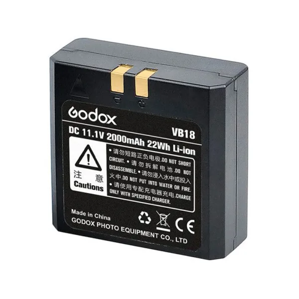 Batería Recargable para Flashes Godox V860 Godox VB-18 3
