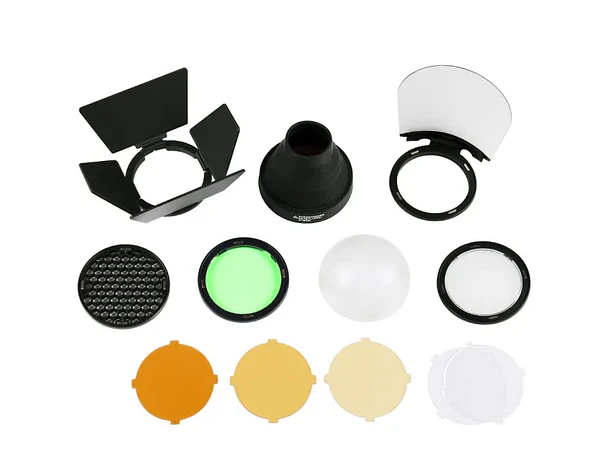 Set de Accesorios para Flashes de Cabeza Redonda Godox AK-R1