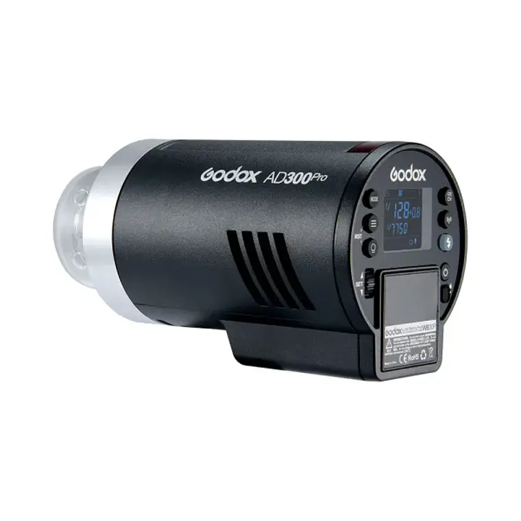 Flash de Estudio Compacto con Batería Godox AD300Pro 2