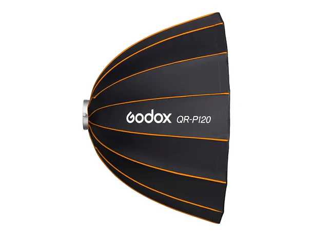 Softbox Parabólico de Armado Rápido 120 cm Godox QR-P120
