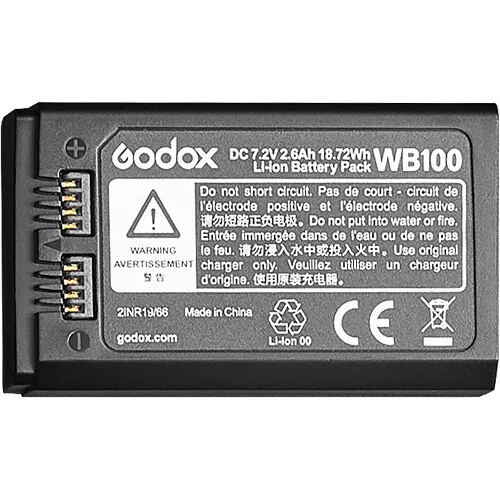 Batería para Flash AD100Pro Godox WB100 3