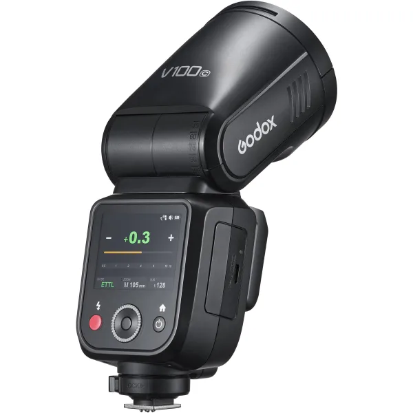Flash para Canon Godox V100-C 7