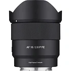 Lente Autofoco Full Frame 16 mm f/2.8 para Sony E Samyang AF 16mm f/2.8 P FE 3