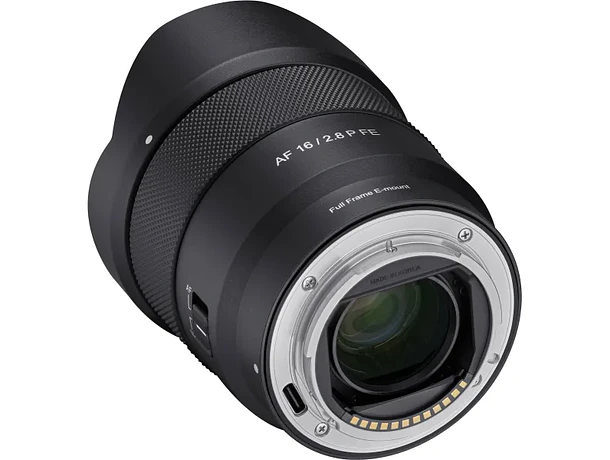 Lente Autofoco Full Frame 16 mm f/2.8 para Sony E Samyang AF 16mm f/2.8 P FE