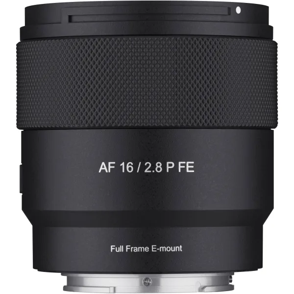 Lente Autofoco Full Frame 16 mm f/2.8 para Sony E Samyang AF 16mm f/2.8 P FE 7