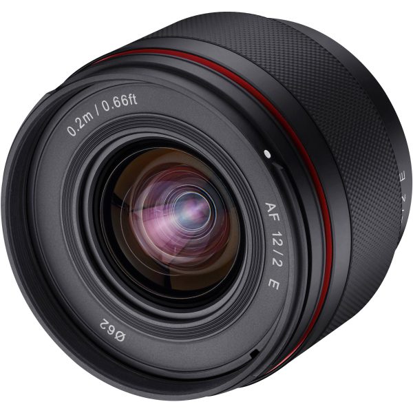 Lente Compacto Ultra Gran Angular APS-C 12 mm f/2 para Sony E Samyang AF 12mm F2 2