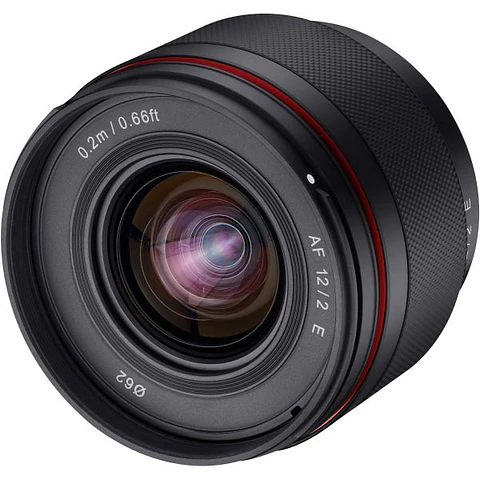 Lente Compacto Ultra Gran Angular APS-C 12 mm f/2 para Sony E Samyang AF 12mm F2