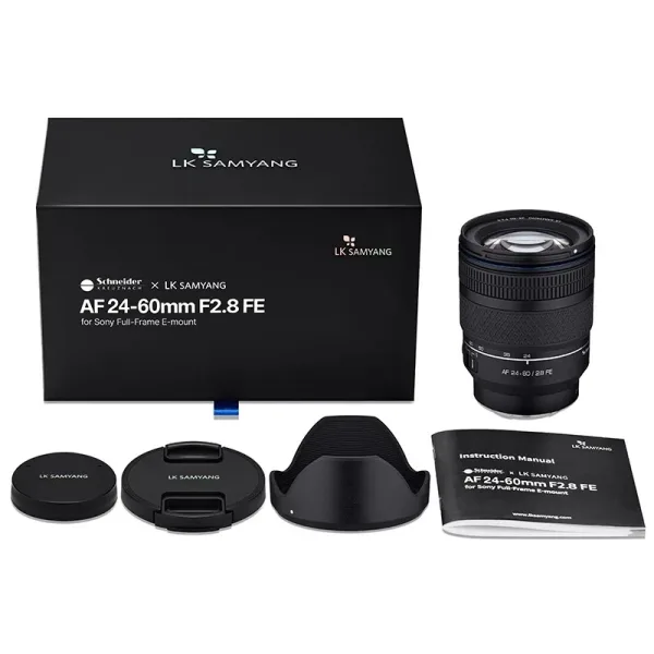 Lente Premium Full Frame 24-60 mm f/2.8 para Sony E Schneider-Kreuznach x Samyang AF 24-60mm F2.8 FE 6