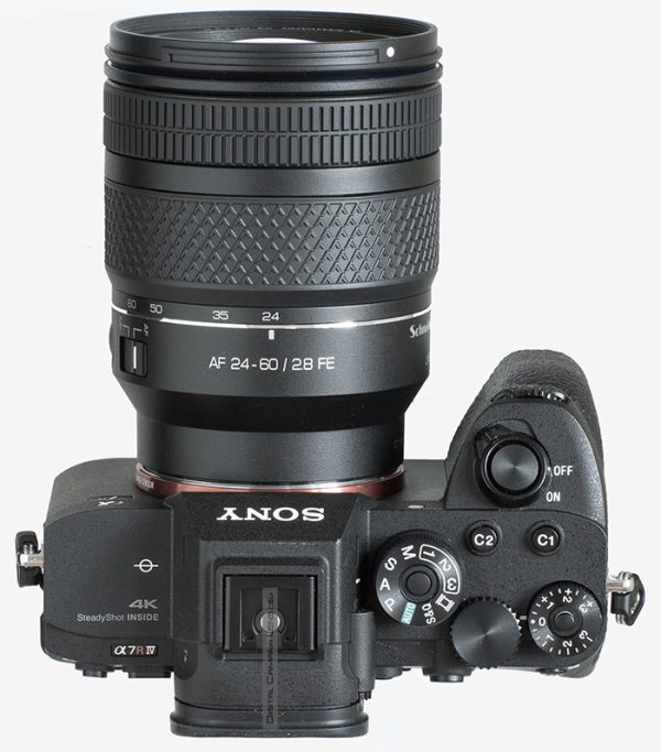 Lente Premium Full Frame 24-60 mm f/2.8 para Sony E Schneider-Kreuznach x Samyang AF 24-60mm F2.8 FE 2