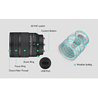 Lente Premium Full Frame 24-60 mm f/2.8 para Sony E Schneider-Kreuznach x Samyang AF 24-60mm F2.8 FE 3