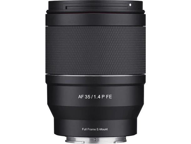 Lente Angular Full Frame 35 mm f/1.4 para Sony E Samyang 35mm f/1.4 P FE