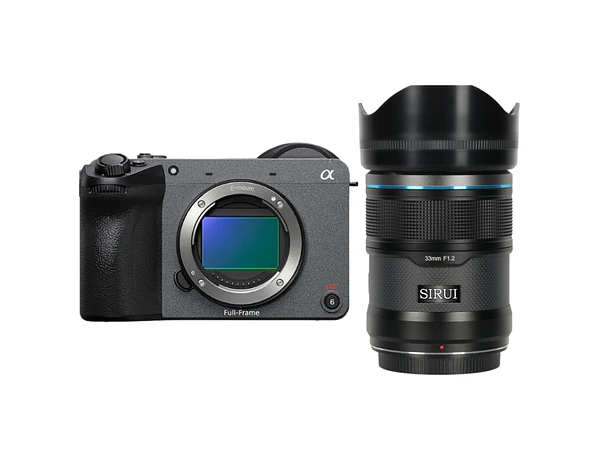 Cámara Sony Cinema FX2 4K Full Frame + Lente Sirui Sniper 33 mm f/1.2