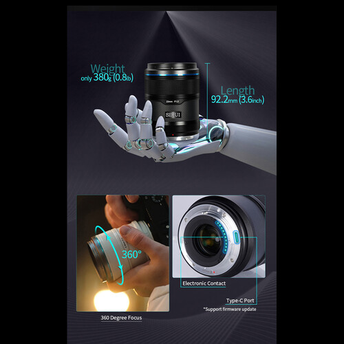 Cámara Sony Cinema FX2 4K Full Frame + Lente Sirui Sniper 33 mm f/1.2 12