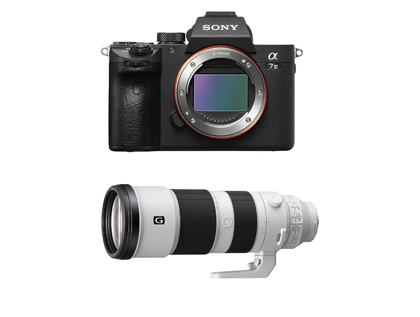Cámara Sony A7 III Body + Lente Sony FE 200-600mm F/5.6-6.3
