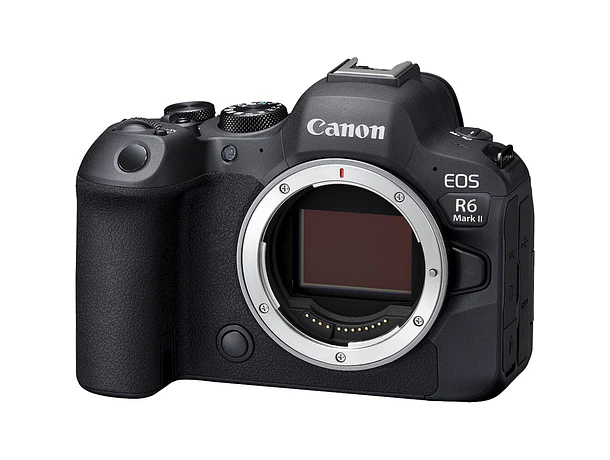 Cámara Canon Mirrorless EOS R6 MKII Body + Lente RF 35 mm f/1.8 IS Macro STM + Flash Neewer Z2-C TTL