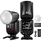 Cámara Canon Mirrorless EOS R6 MKII Body + Lente RF 35 mm f/1.8 IS Macro STM + Flash Neewer Z2-C TTL 4