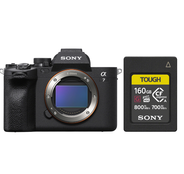 Cámara Sony A7 IV Body + Memoria CCFexpressTipo A Sony 160GB Tough  1