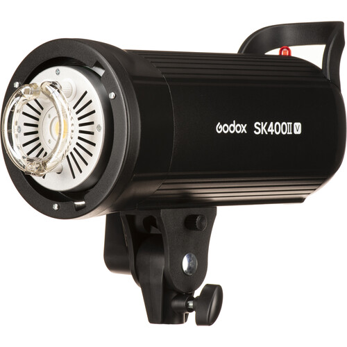 Flash de Estudio con Lámpara LED Incorporada y Montura Tipo Bowens Godox SK400II-V 1