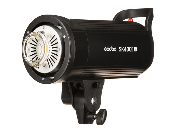 Flash de Estudio con Lámpara LED Incorporada y Montura Tipo Bowens Godox SK400II-V