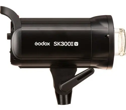 Flash de Estudio con Lámpara LED Incorporada y Montura Tipo Bowens Godox SK300II-V 2