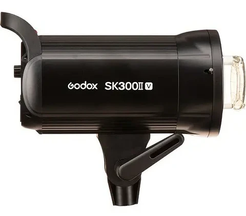 Flash de Estudio con Lámpara LED Incorporada y Montura Tipo Bowens Godox SK300II-V