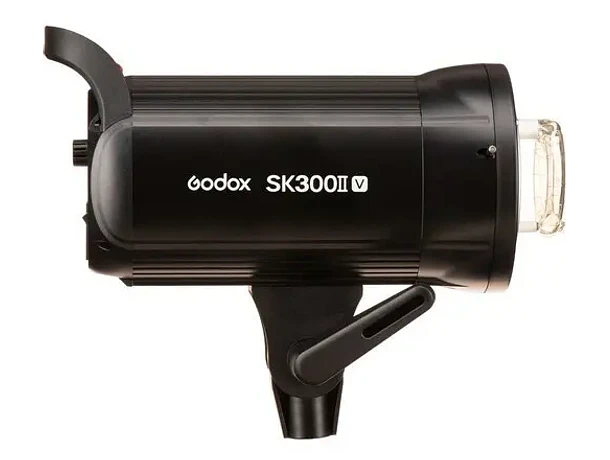 Flash de Estudio con Lámpara LED Incorporada y Montura Tipo Bowens Godox SK300II-V