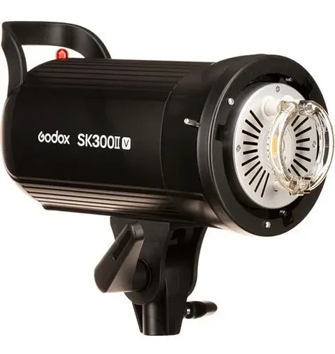 Flash de Estudio con Lámpara LED Incorporada y Montura Tipo Bowens Godox SK300II-V