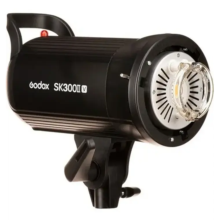 Flash de Estudio con Lámpara LED Incorporada y Montura Tipo Bowens Godox SK300II-V 1