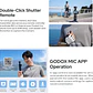 Kit de Micrófono Inalámbrico para Osmo Pocket hasta 200 m Godox Cube-OP3 - Miniatura 6