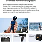 Kit de Micrófono Inalámbrico para Osmo Pocket hasta 200 m Godox Cube-OP3 - Miniatura 8