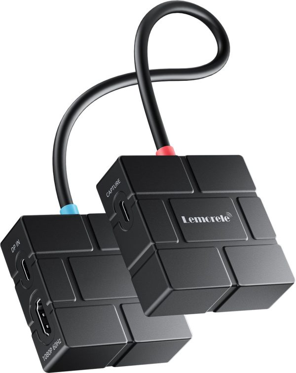 Capturadora de Video 1080p con Hub USB-C Lemorele AC12 1