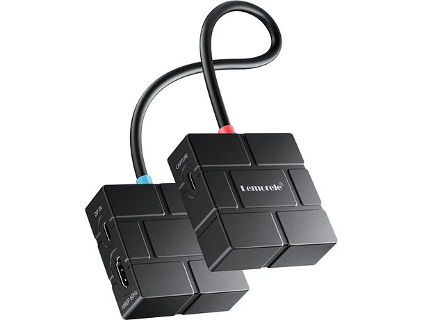 Capturadora de Video 1080p con Hub USB-C Lemorele AC12