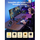 Capturadora de Video 1080p con Hub USB-C Lemorele AC12 2
