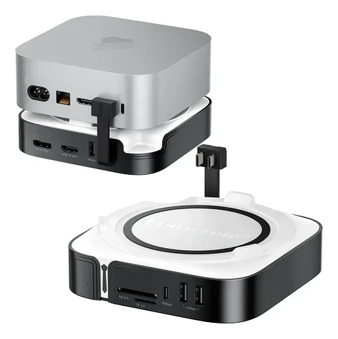 Docking Station para Mac Mini M4 Lemorele TC800