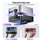 Docking Station para Mac Mini M4 Lemorele TC800 5