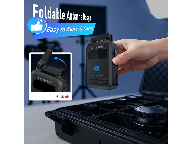 Transmisor Inalámbrico HDMI hasta 200 m Lemorele R5000