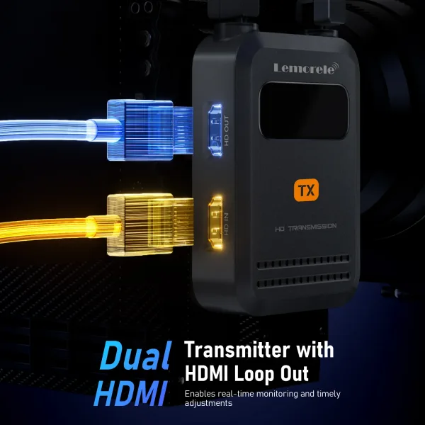 Transmisor Inalámbrico HDMI hasta 200 m Lemorele R5000 6