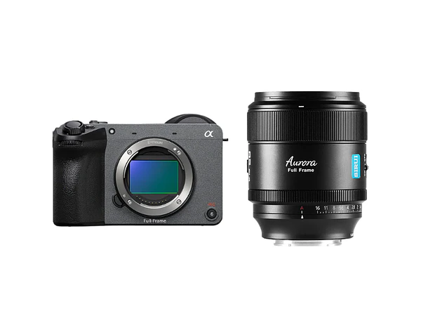 Cámara Sony Cinema FX2 4K Full Frame + Lente Sirui Aurora Series 85 mm f/1.4 Full frame (Sony E)