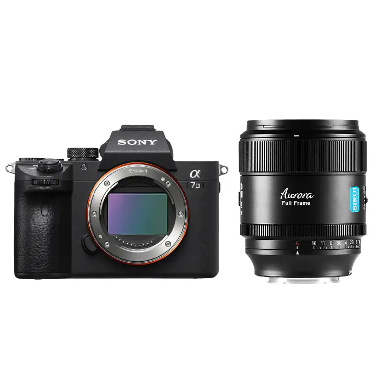 Cámara Sony A7 III Body + Lente Sirui Aurora Series 85 mm f/1.4 Full frame (Sony E) 1