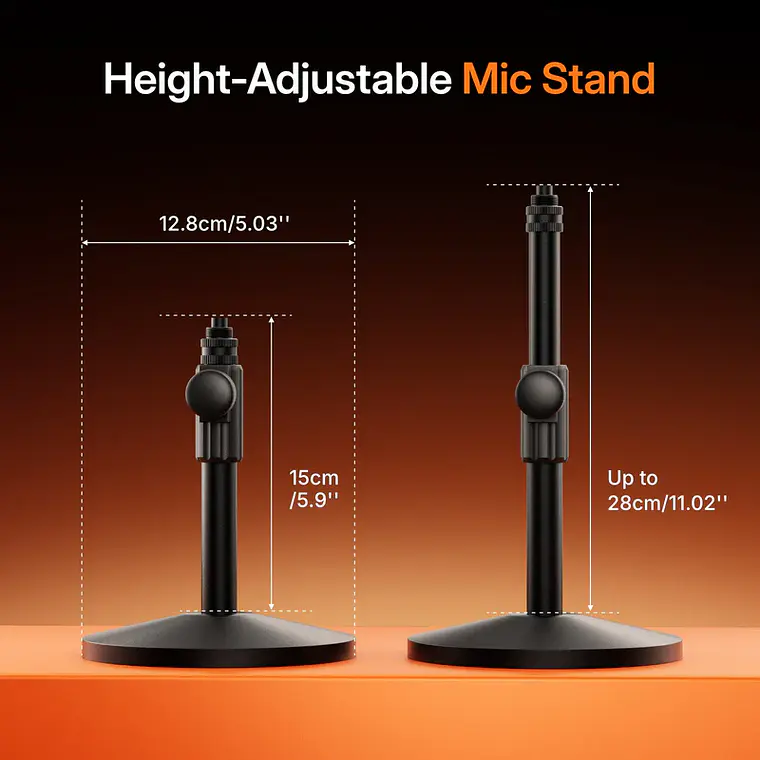 Micrófono Maono PD200W para Podcasting Híbrido 9