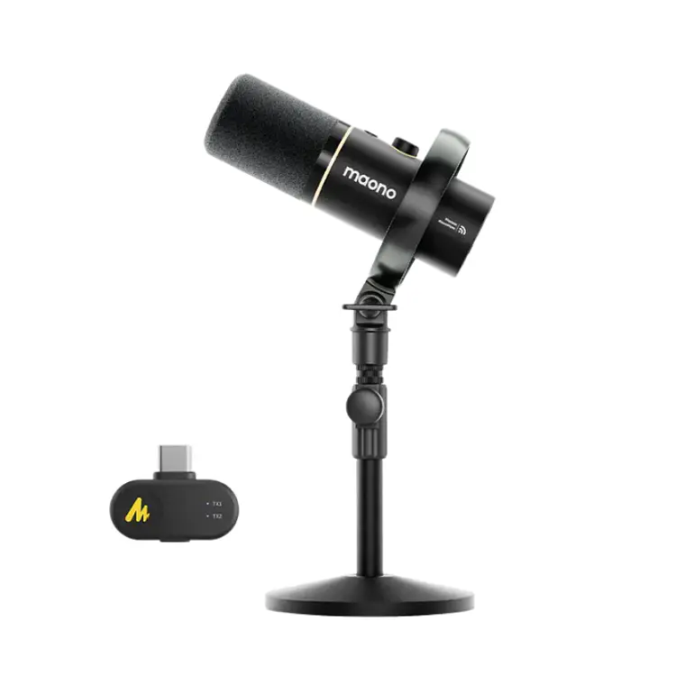 Micrófono Maono PD200W para Podcasting Híbrido 1