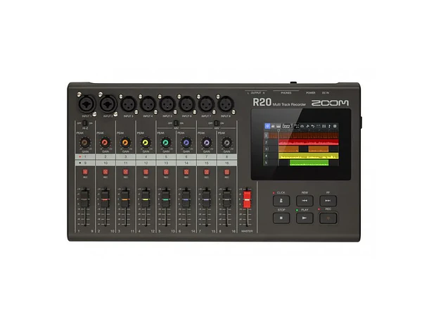 Grabadora Multipistas con Pantalla Táctil Zoom R20