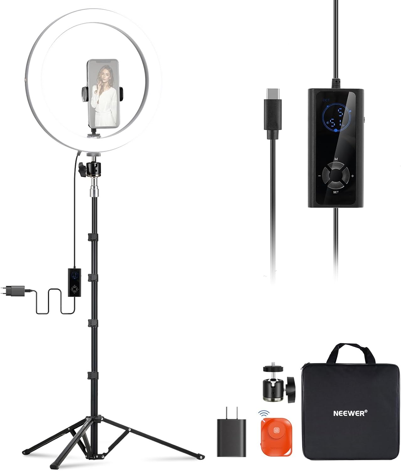 KreaKit Mamá Credora Contenido Makeup Sony ZV-1F + Neewer RH12B + Neewer Basics NL48B 5