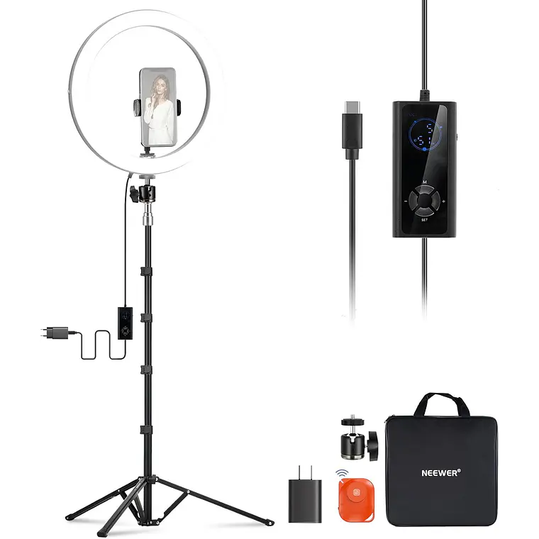 KreaKit Mamá Credora Contenido Makeup Sony ZV-1F + Neewer RH12B + Neewer Basics NL48B 5