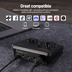KreaKit Mamá creadora contenido Podcast Micrófono Maono PD400X XLR USB + Interface Maono PS22 Lite 9